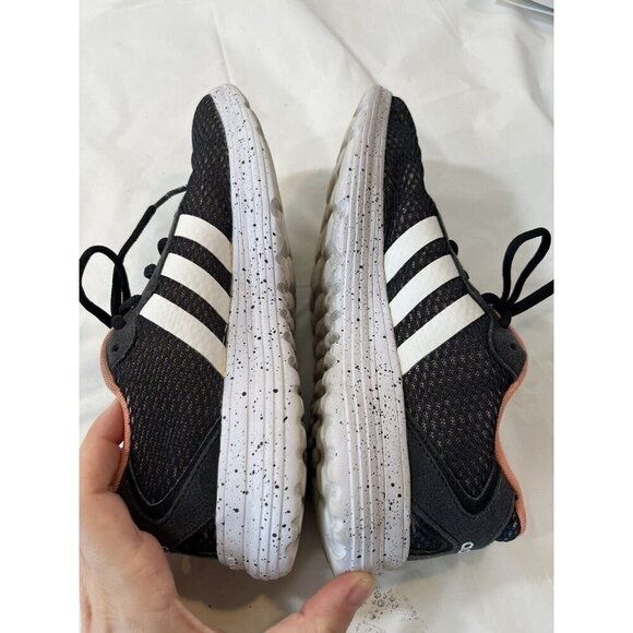 Adidas Neo Cloudfoam Speed W Womens Black/White/Pink Size 8 - Picture 8 of 16